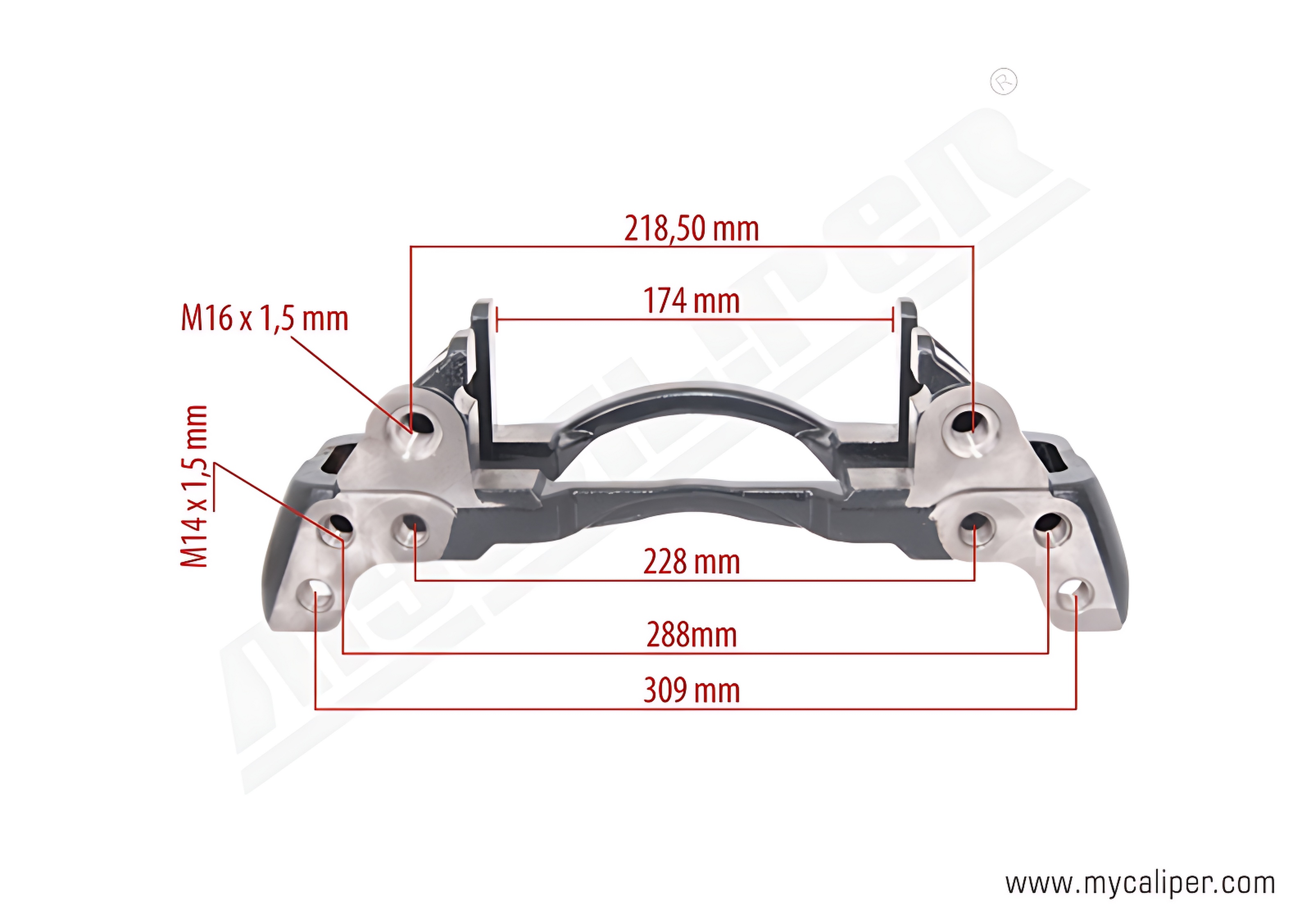 12-160 TGL MAN Caliper Carrier Right-Left 