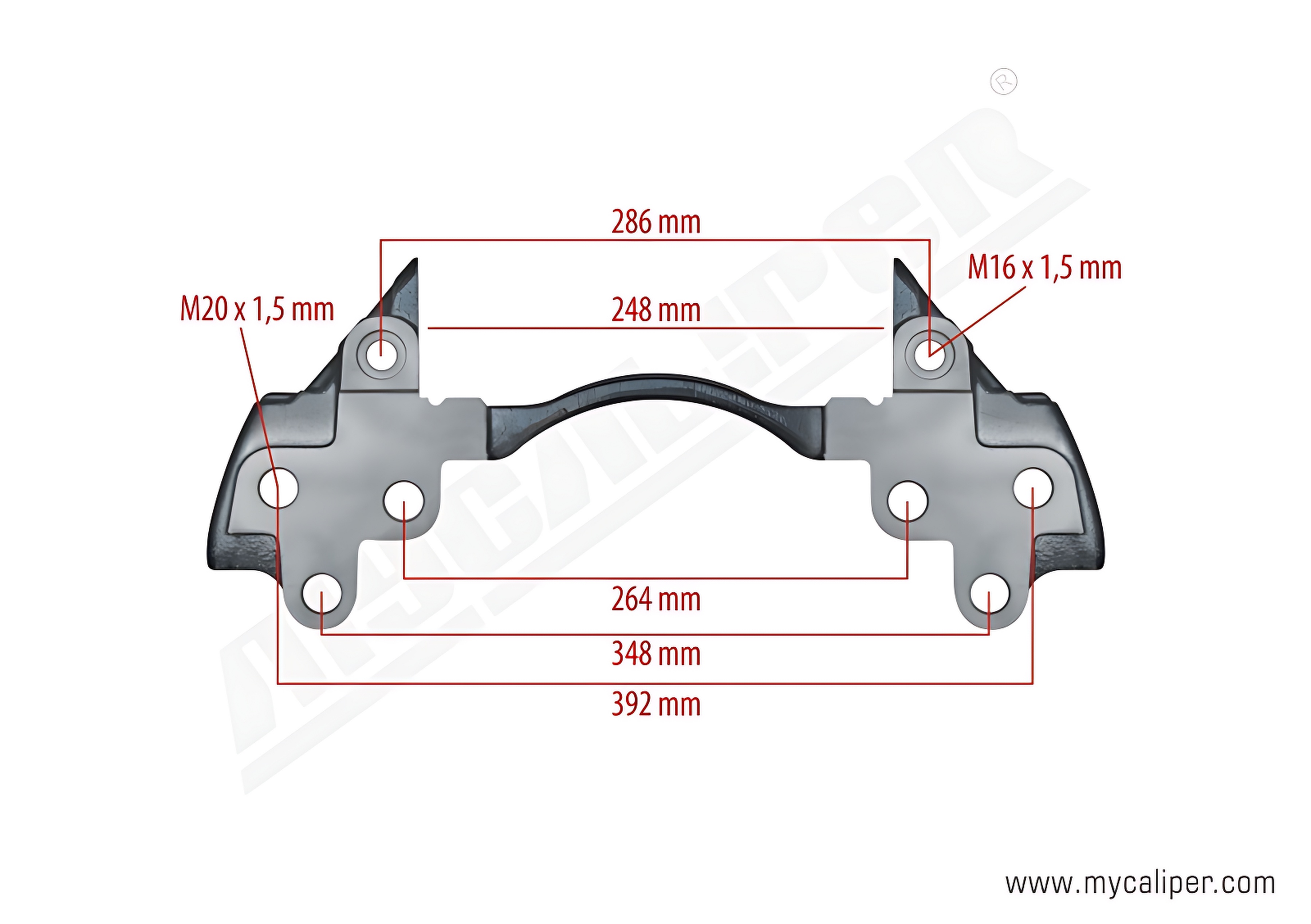 Caliper Carrier For Iveco Truck 