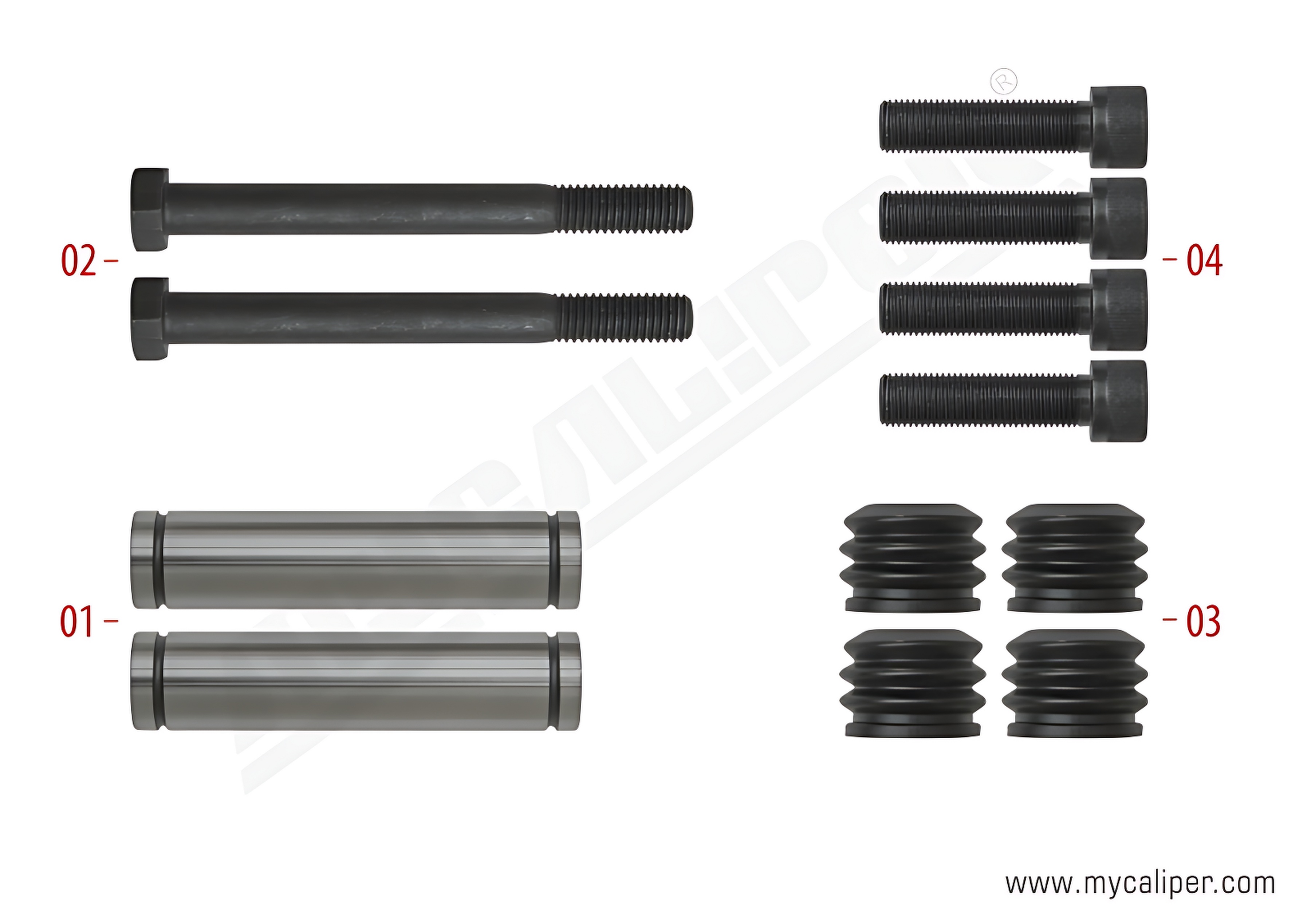 Caliper Guide Pin Repair Kit 