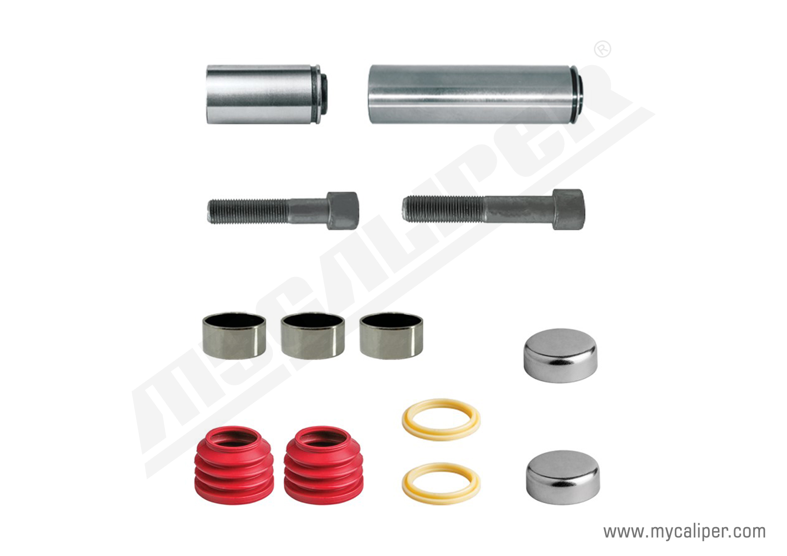 Caliper Guides & Seals Repair Kit