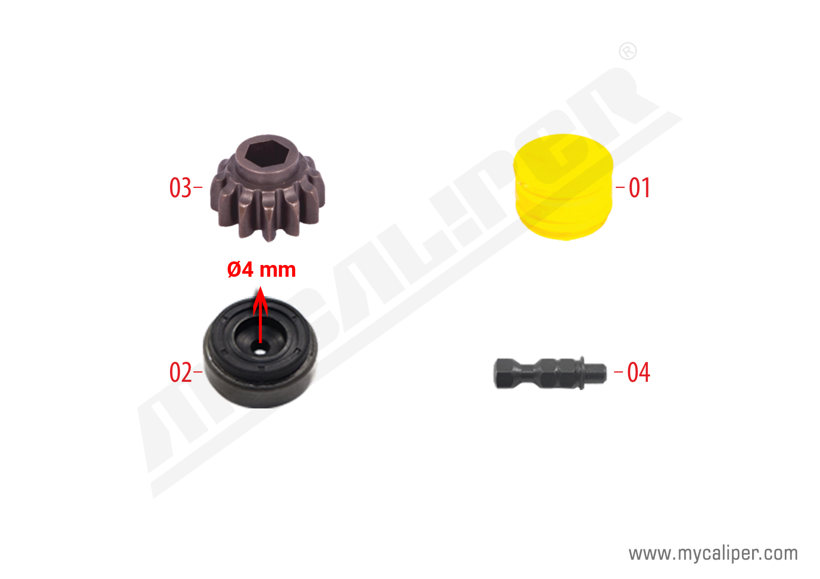 Caliper Plug Repair Kit