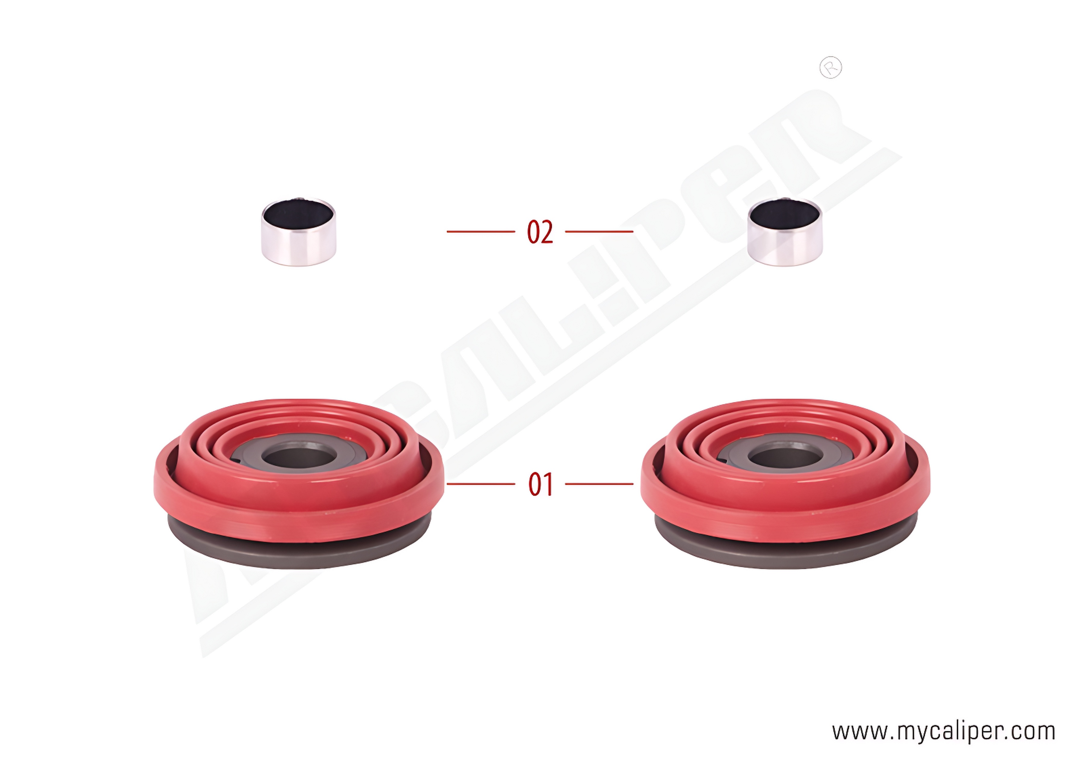 Caliper Piston Tappet Repair Kit