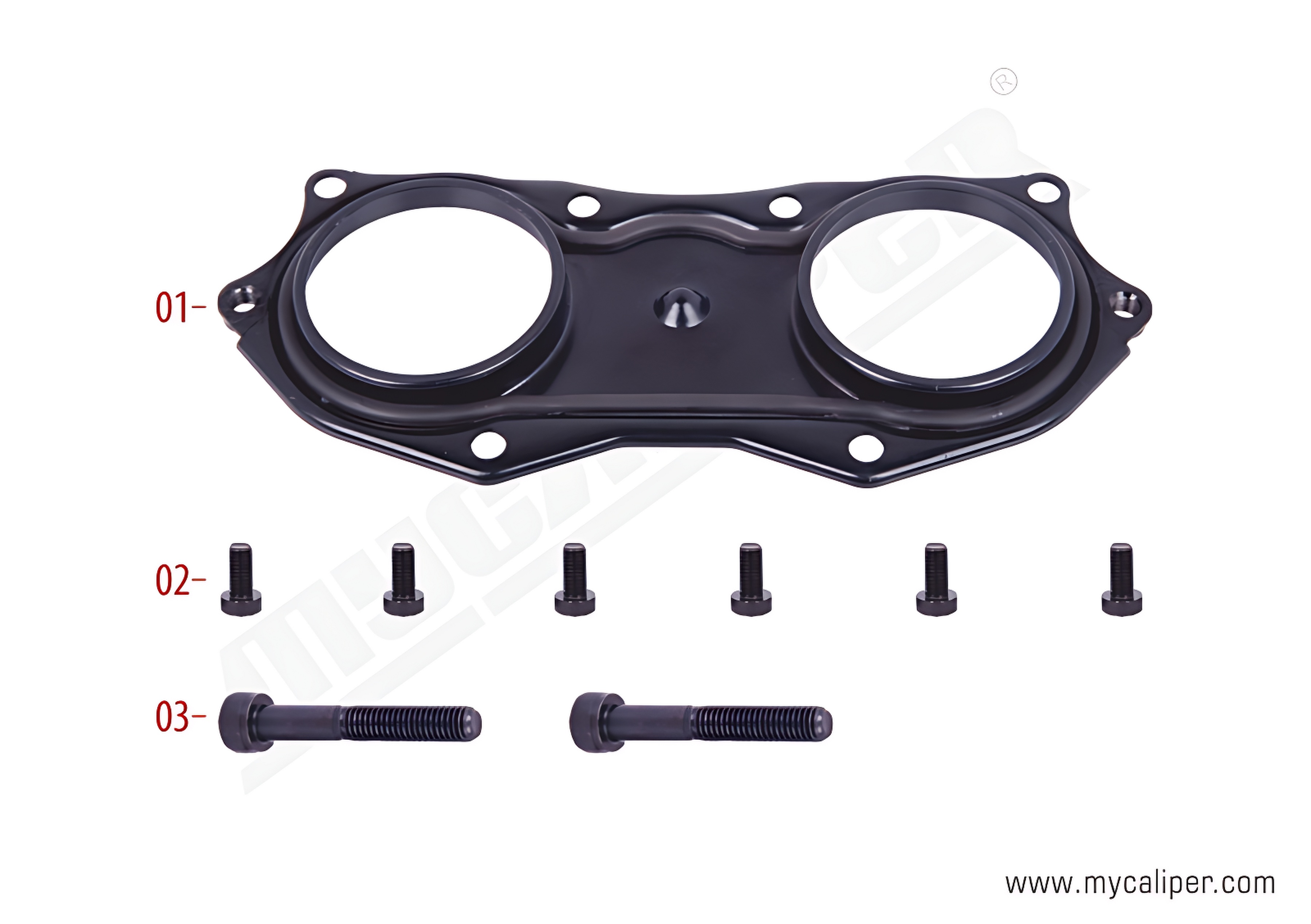 Caliper Cover (with nut)