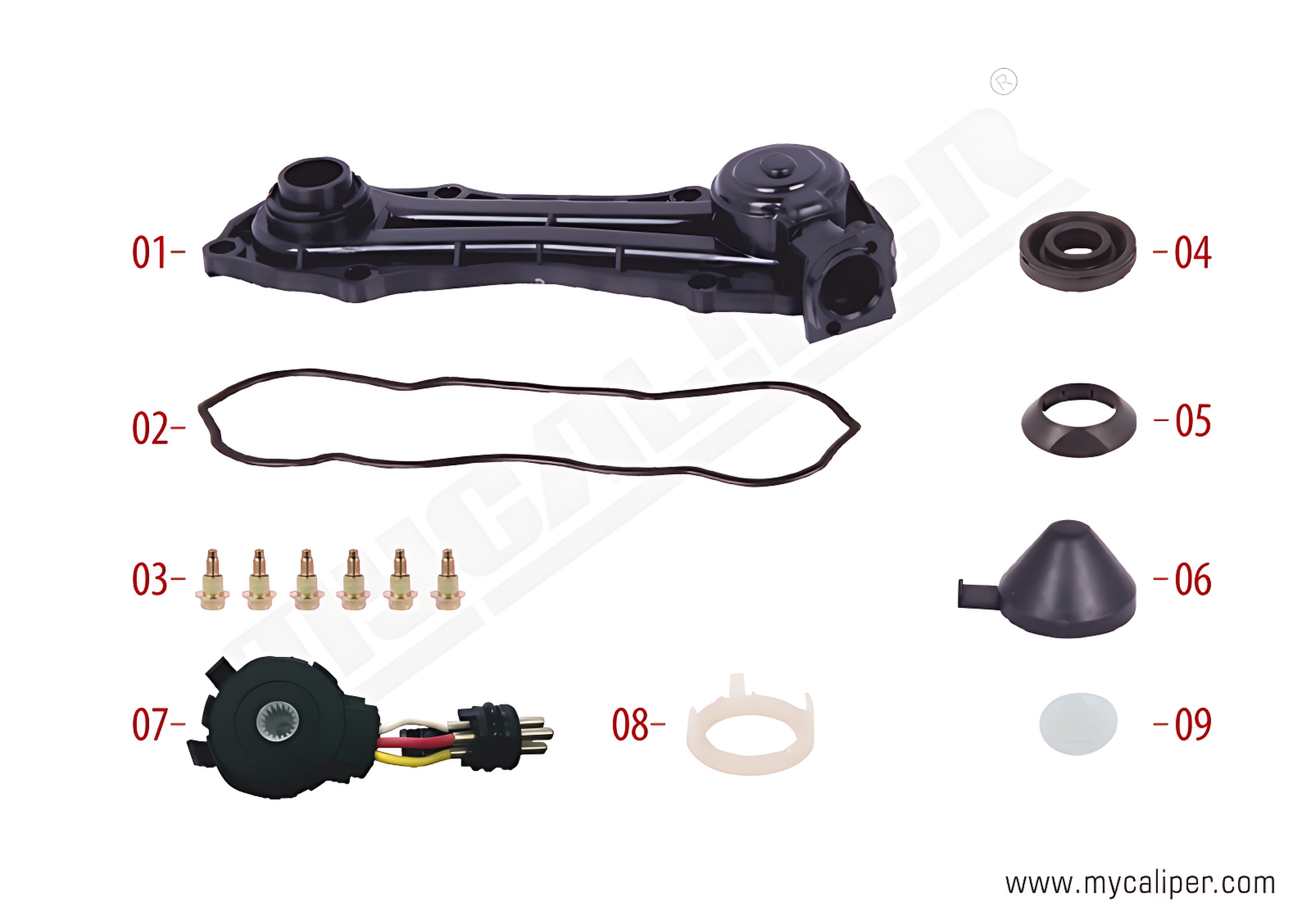 Caliper Sensor Cover (3 Cables Sensor - Mercedes) 