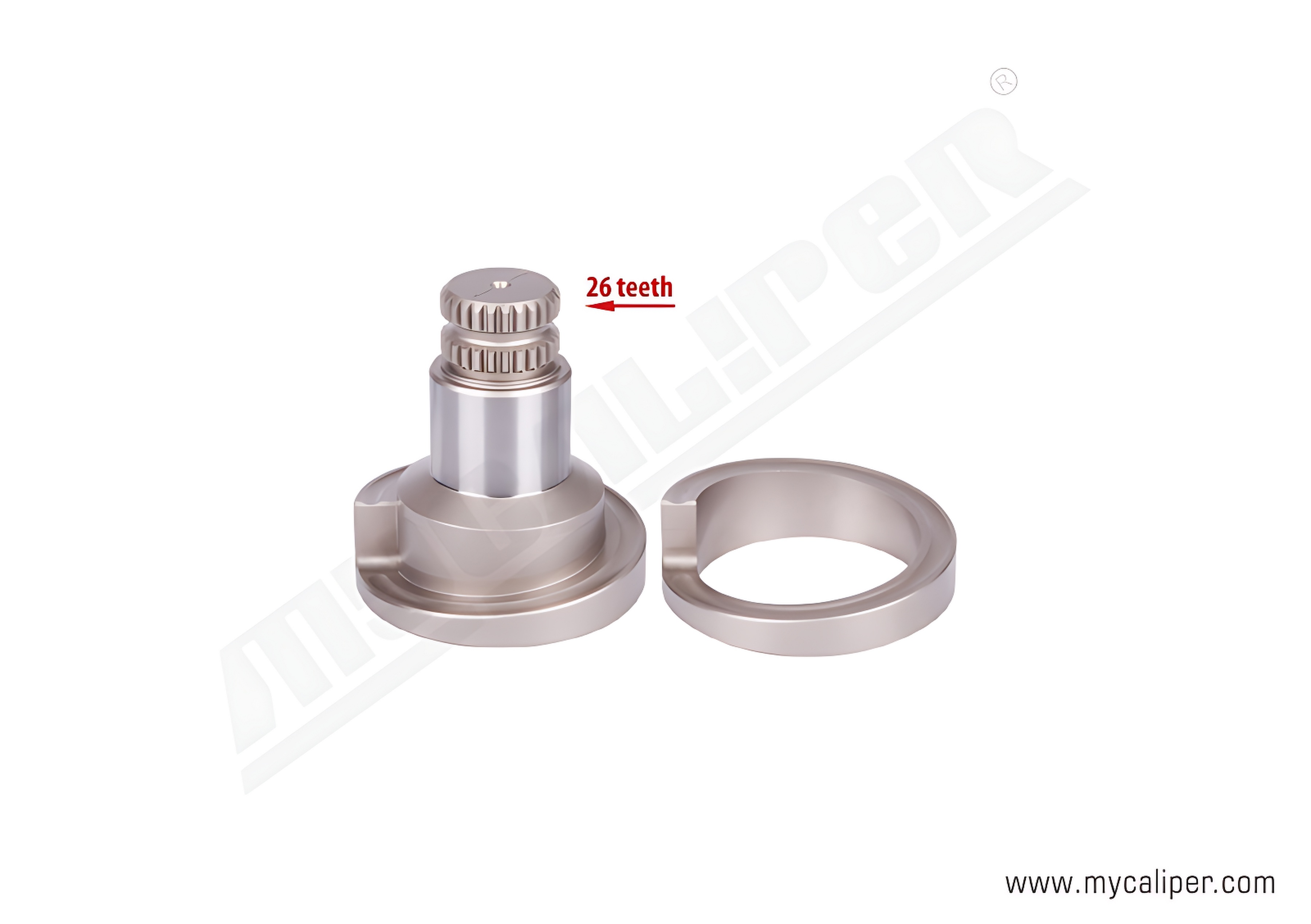 Caliper Shaft Assembly (Short - Left)